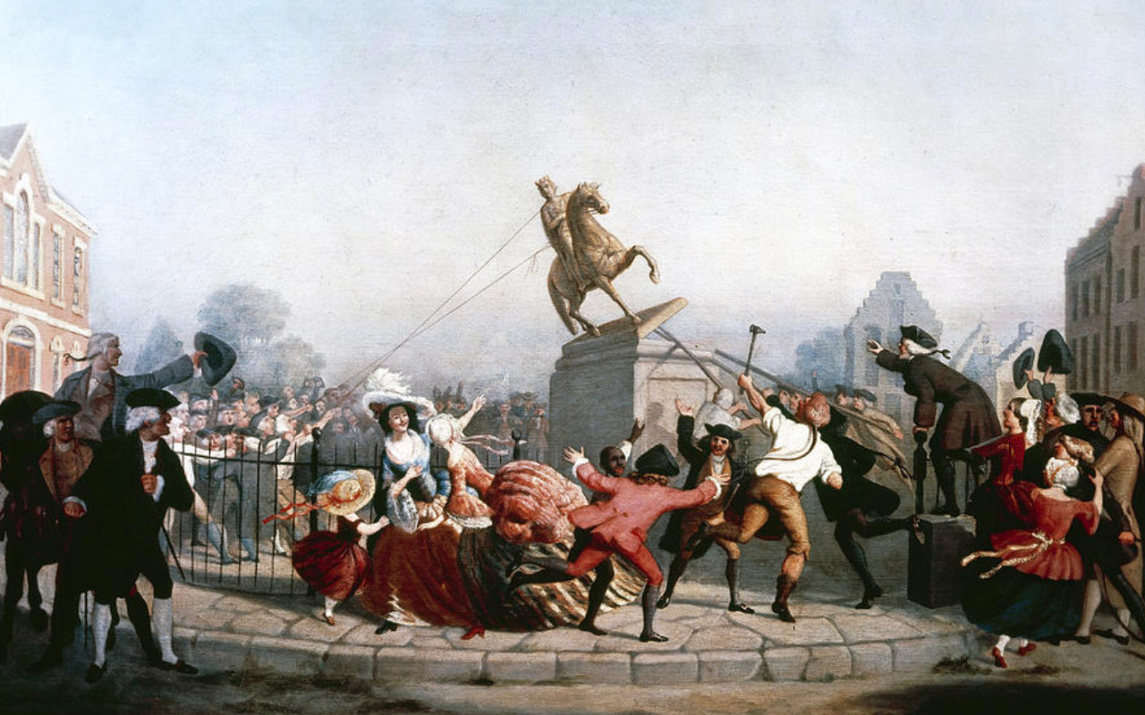 Walcutt statue George III