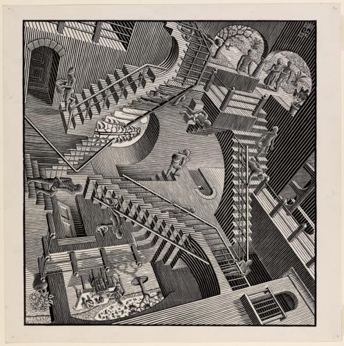 M.C. Escher, Relatività