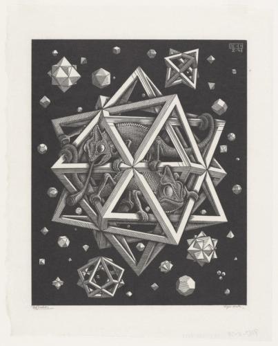 M.C. Escher, Stelle